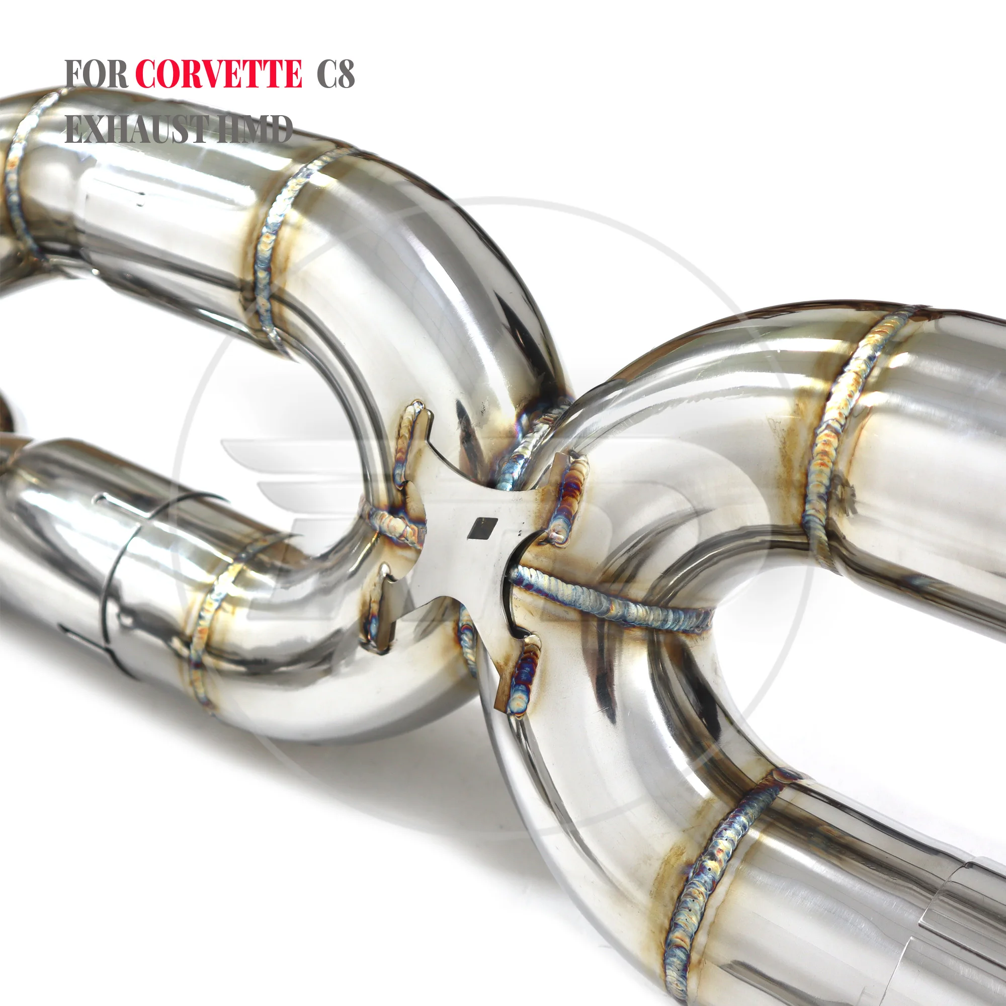 HMD Stainless Steel Exhaust System Performance Catback For Chevrolet Corvette C8 Muffler With Valve