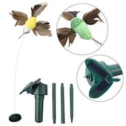 Solar - Powered Dancing Butterfly and Hummingbird Garden Decor (Bird)