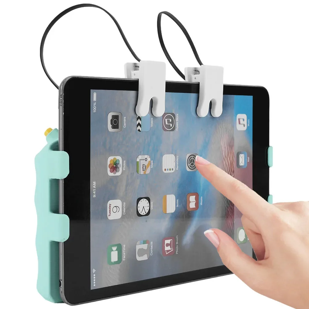 Tablet Game Controller Four Buttons DIY Tablet Game Handle Pulse Continuous Shooting Mobile Gaming Controller