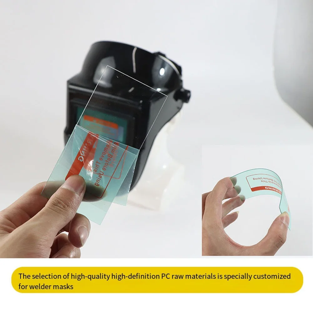 5PCS Welding Helmet Lens Replacement Cover Protector Plate