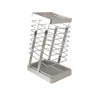Stainless Steel Kitchen Knife Stand Tool Holder Large Capacity Knife Tool Storage Rack Household Utility Knife Holder Organizer 5