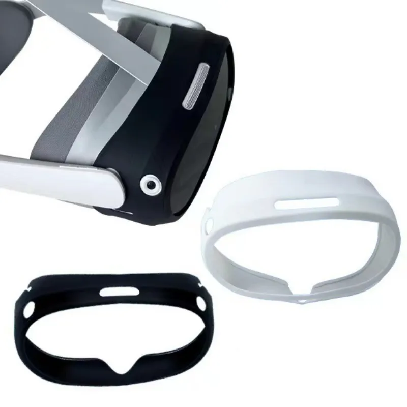 

Soft Silicone Protective Cover White / Black Case Sweat Resistant Suitable for Pico 4 VR Headset Glasses Accessories