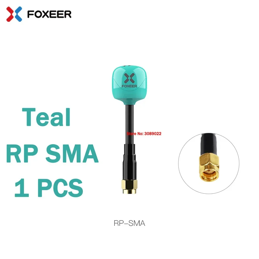 1PCS Teal RPSMA