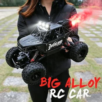 Nuove Auto RC 20KM/H 2WD, Auto Telecomandata 1:16 Fuoristrada per Tutti i Terreni, Carrozzeria in Metallo, Fari LED, Veicolo RC Hobby, Giocattoli e Regali