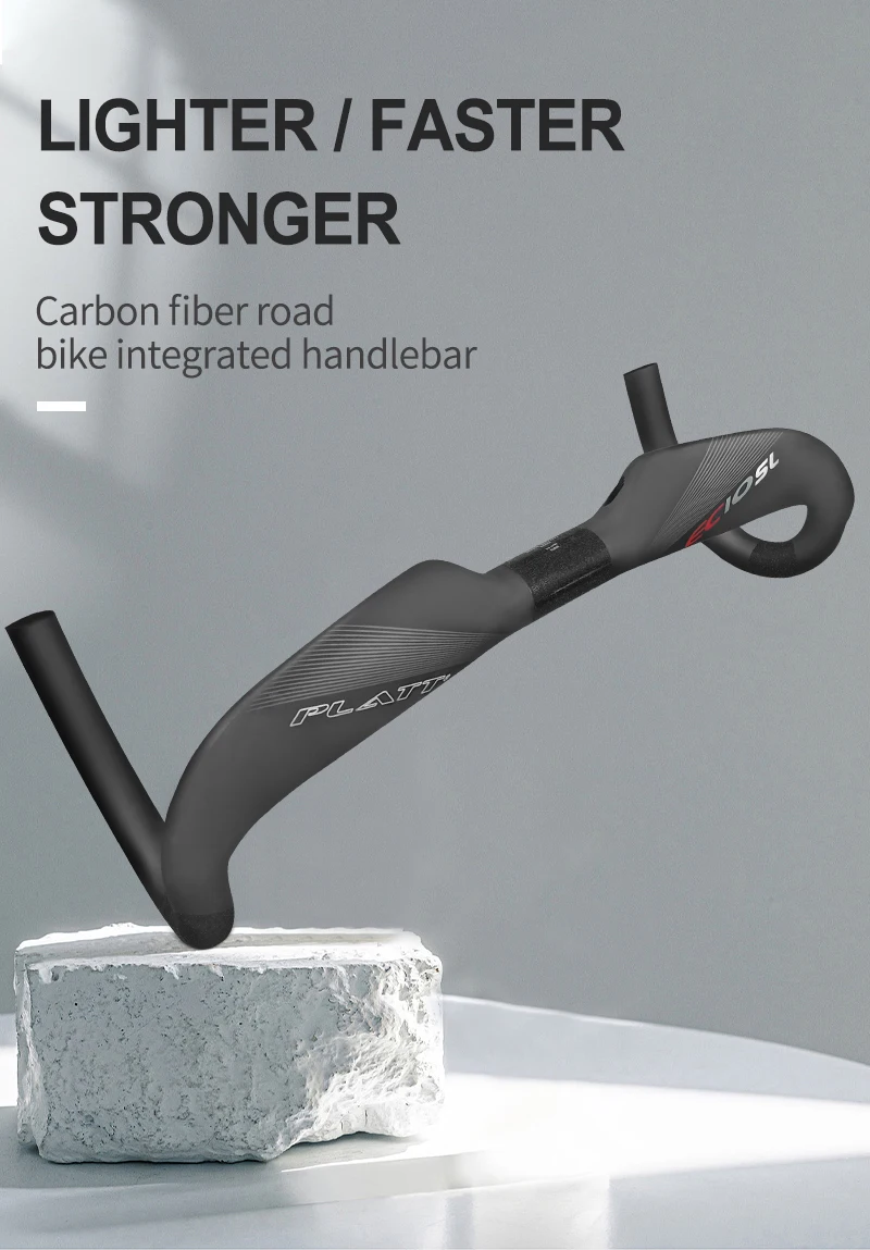 Description Picture 2 of itemRide with Carbon Handlebar Bikes Internal Road Handlebar - 31.8 * 400/420/440mm
