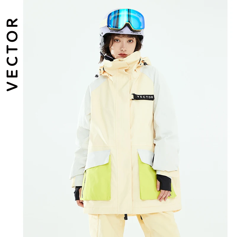 

VECTOR -30 degrees men's and women's ski jackets and daily winter warm windproof and waterproof outdoor sports snowboard jacket