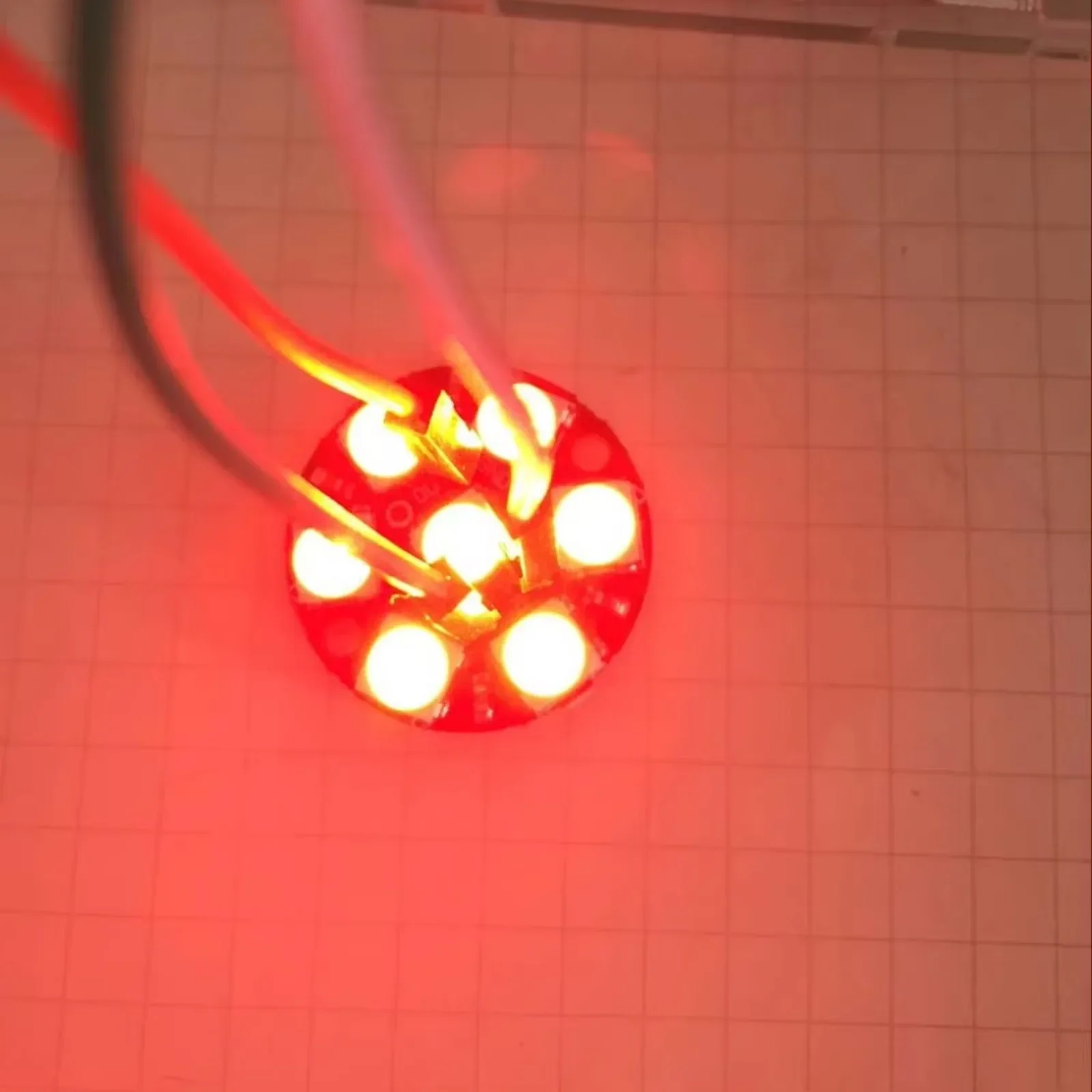 1/5/10PCS WS2812B 5050 RGB LED 링 램프(통합 드라이버 포함) Arduino/Raspberry Pi용 7비트 단일 와이어 제어