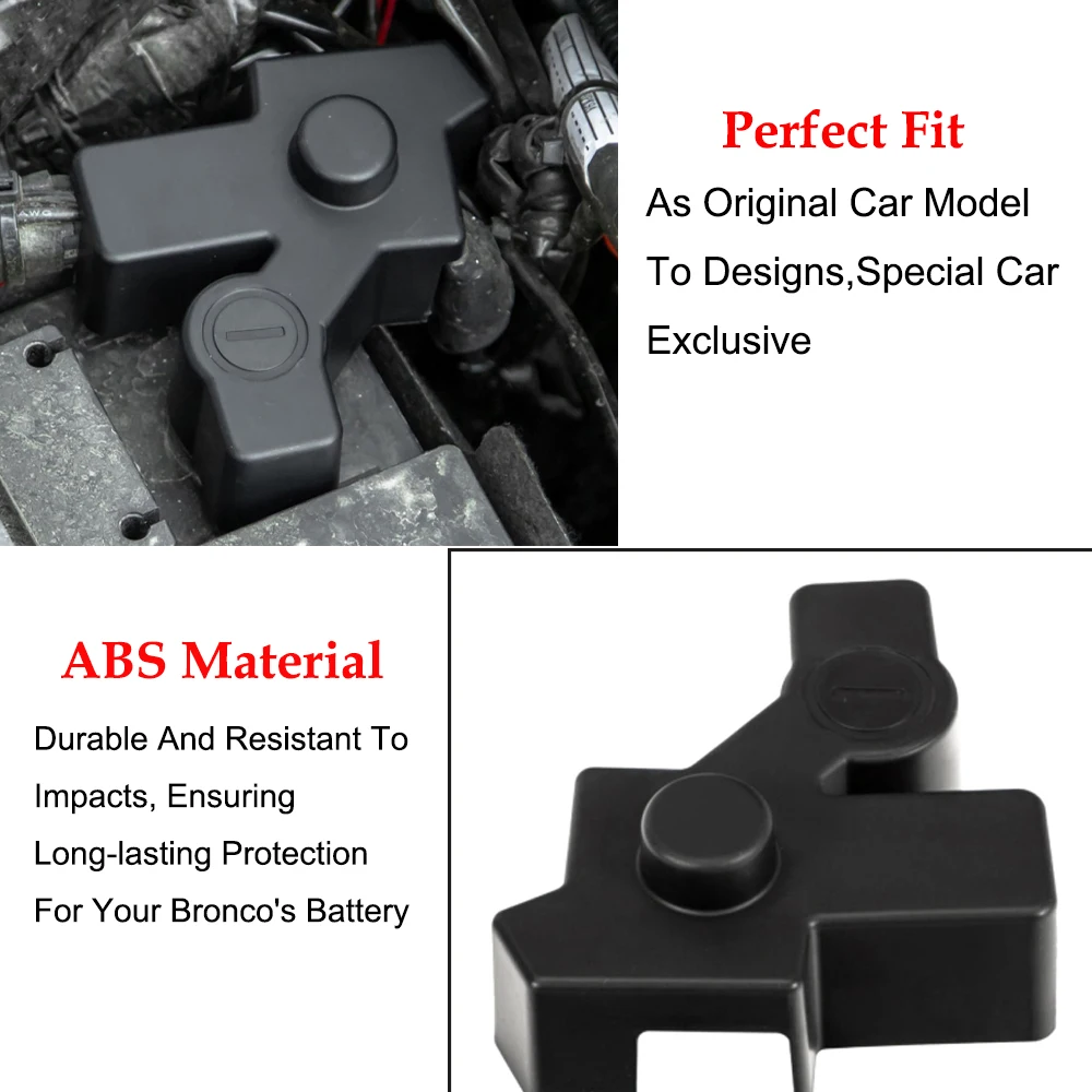 Durable Battery Negative Protection Cap – Sleek Interior Accessory Cover