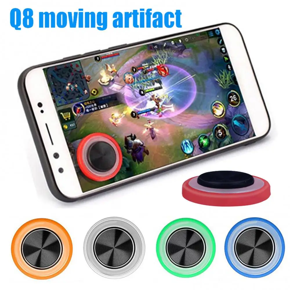 

Mini Q8 Mobile Phone Tablet Game Sucker Joystick Touch Screen Controller Joypad Mobile Button Essential for Mobile Games