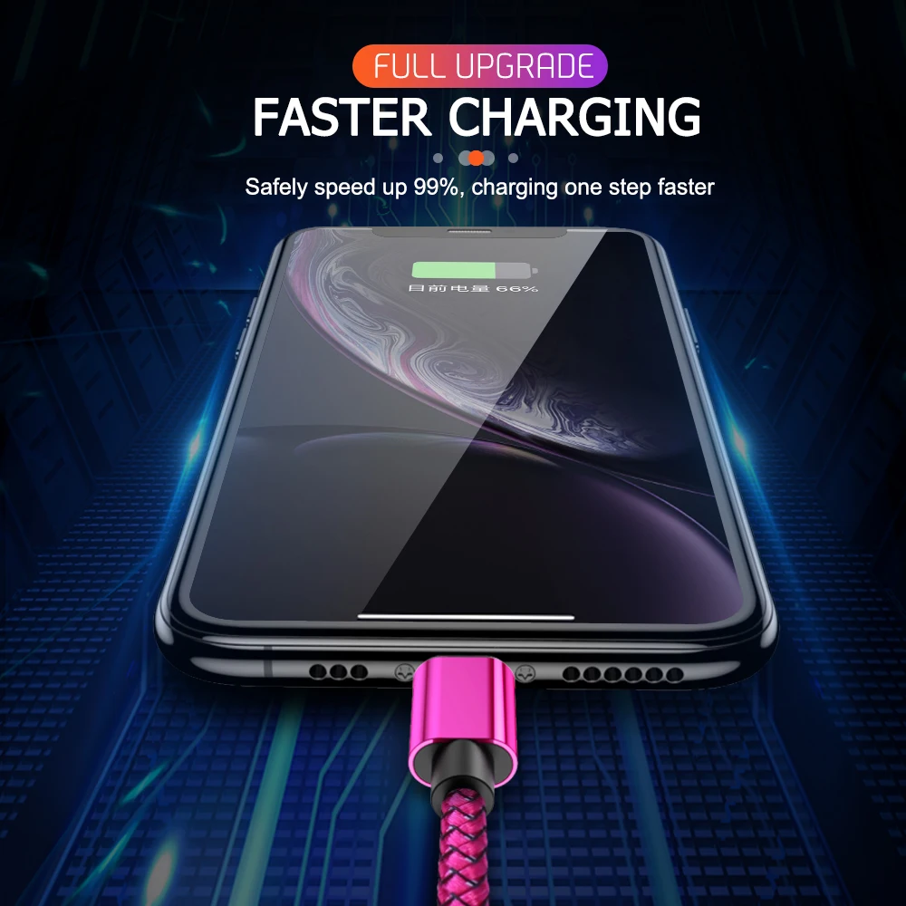 Premium USB Charger Cable - Fast Charging, Various Lengths