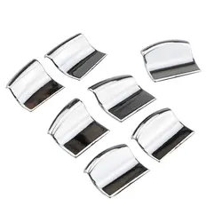 Sleek Car Window Lift Trim Cover (Silver)