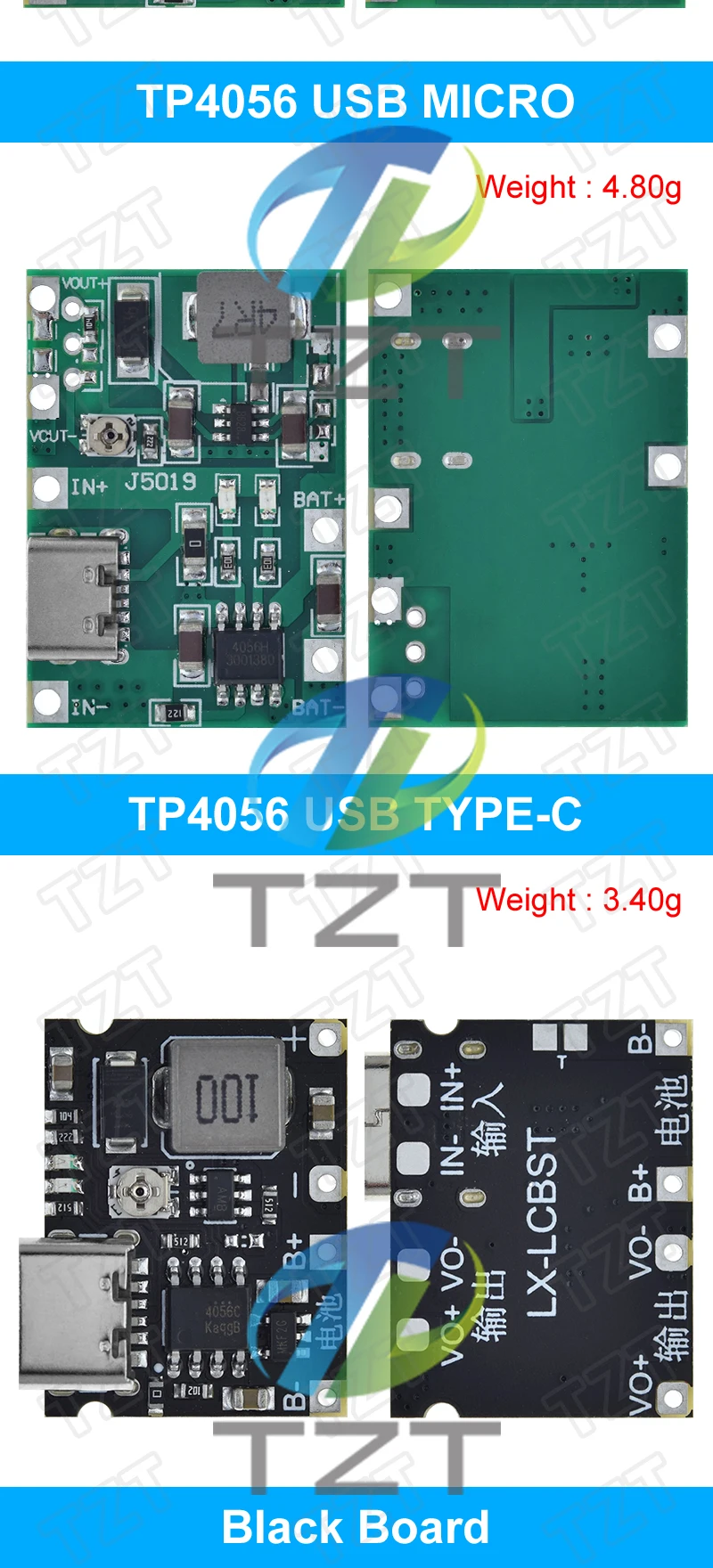 NEUE Lithium Li-Ion 18650 3,7 V 4,2 V Batterie Ladegerät Bord DC-DC Step Up Boost Modul TP4056 DIY Kit teile Für arduino – Detail 10