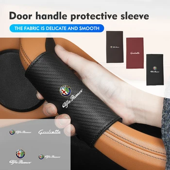 Auto Porta Tetto Maniglia Della Copertura Anti-usura Protezione Accessori Per Alfa Romeo Giulia 147 Mito 156 159 166 GT Stelvio Brera Volante