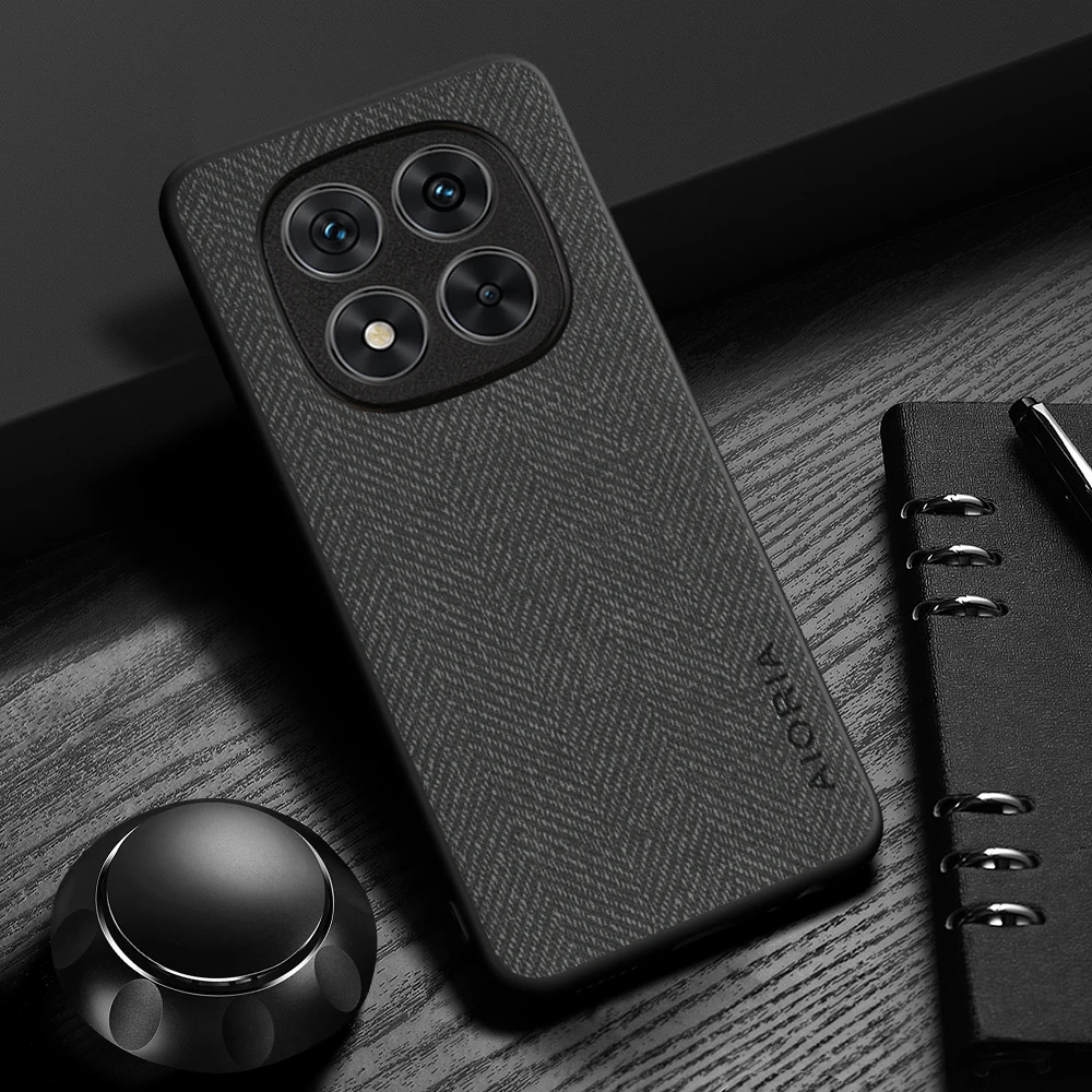Elegant Leather Wood Grain Cover - Simple, Lightweight, Durable Protective Case