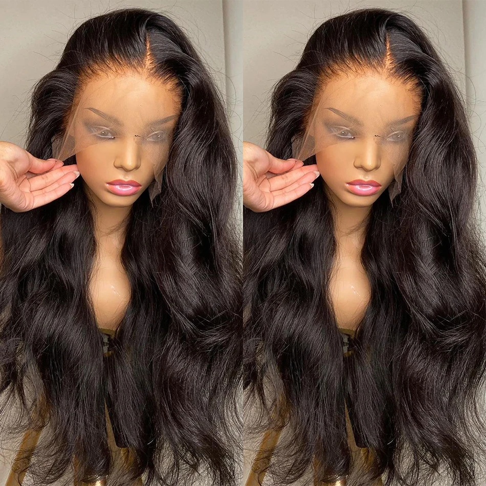 Human Hair Wig Lace Front Wigs Body Wave Lace Frontal Ear To Ear Brazilian Preplucked T part