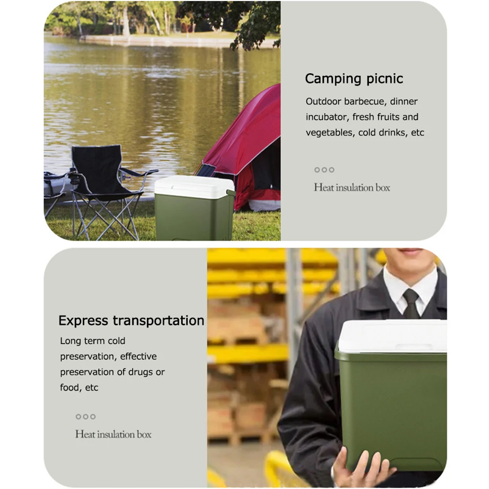 휴대용 상업용 차량용 미니 냉장고, 가정용 이중 용도, 다목적, 캠핑 및 여행용, 6L