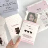 MINKYS 10pccs/Pack Kawaii Black Cat 3 inch Photocard Holder Photo Card Envelope Storage Bag Paper Collect Bag School Stationery 6