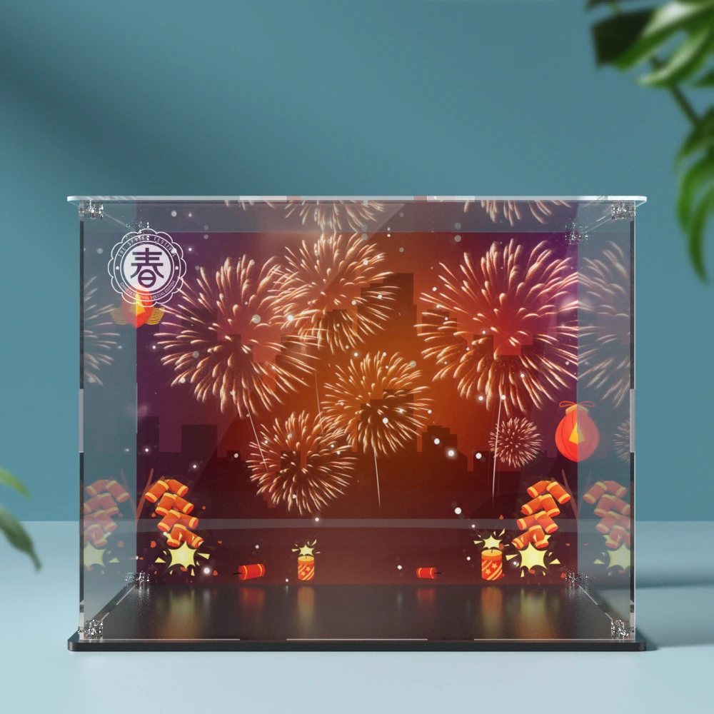 Acrylic Display Box for Lego 80113 Family Reunion Celebration Clear Display Case (Toy Bricks Set not Included） 3