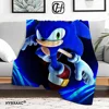 Luxury Blankets Sofa Decoration Sonics Designer Throw Blanket for Sofa Bed Blankets & Throws Thin Wadding Blanket King Size Nap 6