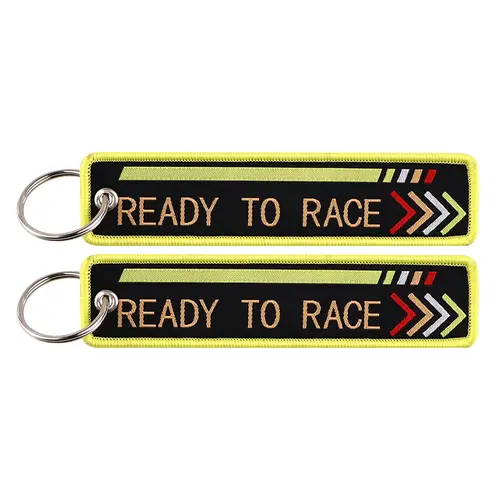 1pcs Computer Pop-up Window Quotes Embroidered Keys Tag Keychains For Motorcycles Backpack Fashion Key Ring Accessories Gifts - Image 49