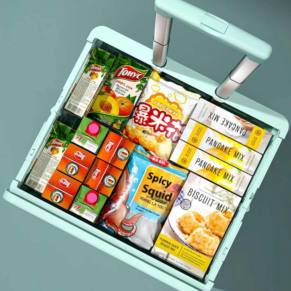 Folding Shopping Cart for Climbing Stairs Home Hand Pull Outdoor Shopping Portable Food Basket Household Trolley Picnic Camping