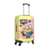 Minions Bob I Love Us Suitcase Cover Travel Flight Elastic Luggage Accesories Protection 3