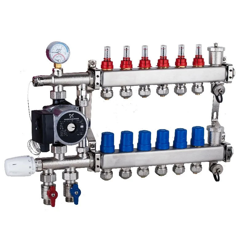 Mischgerät mit Fußbodenheizungsthermostat Fußbodenheizung