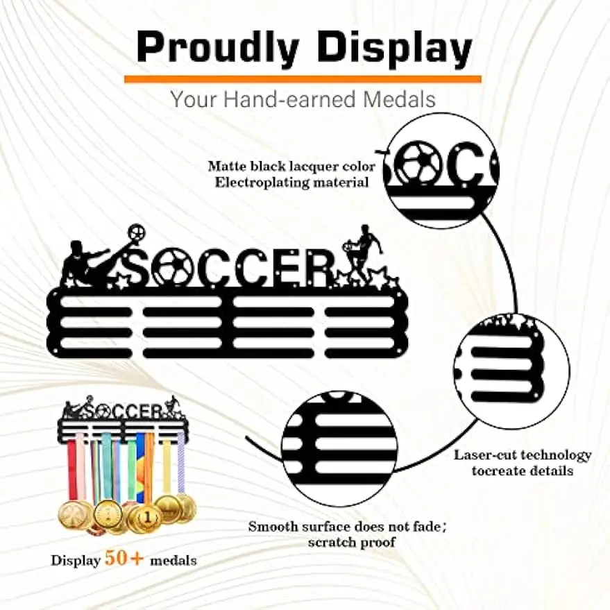 Display Holder Rack, Tema de futebol