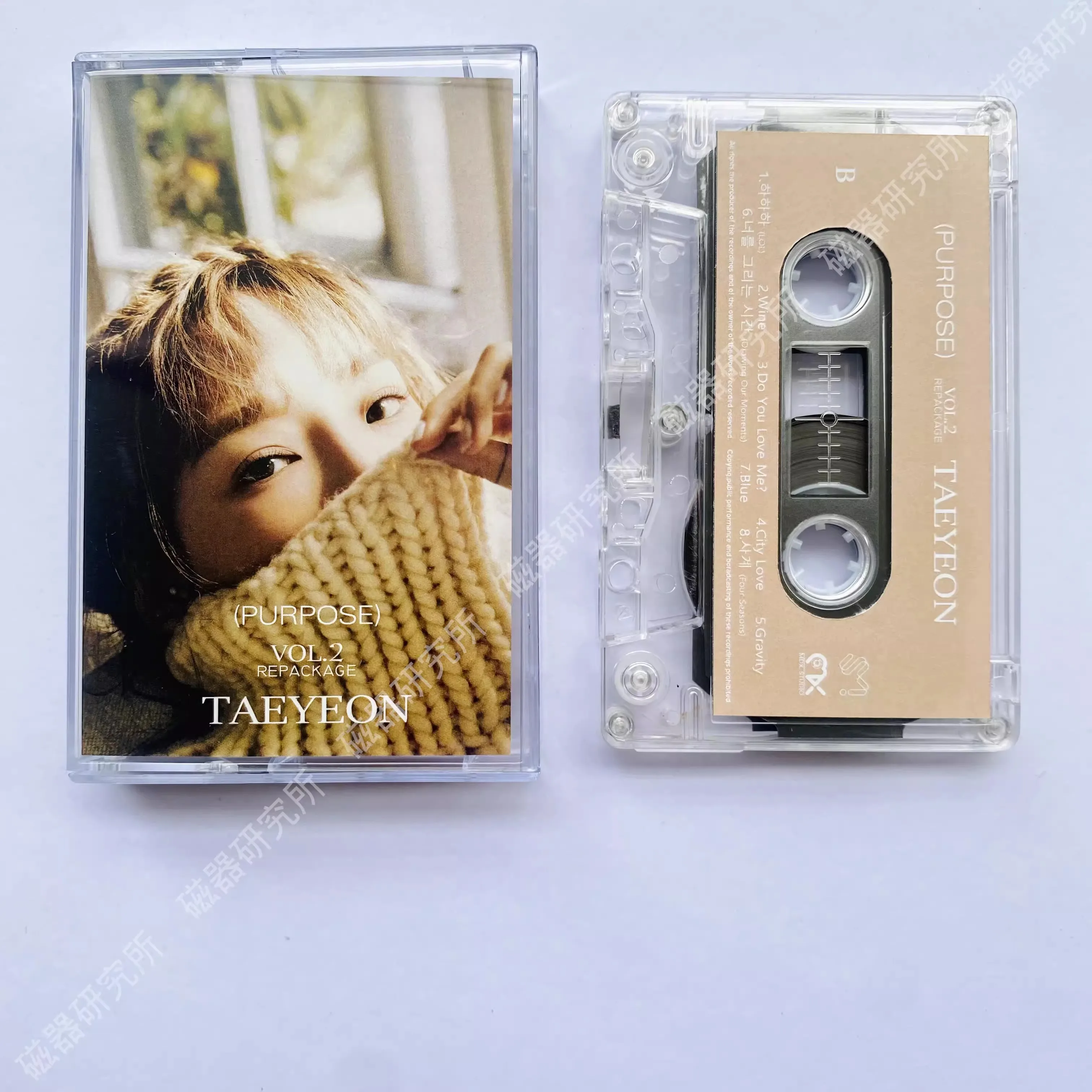 Pop Taeyeon Music Magnetic Tape Purpose Repackage Album Cassettes