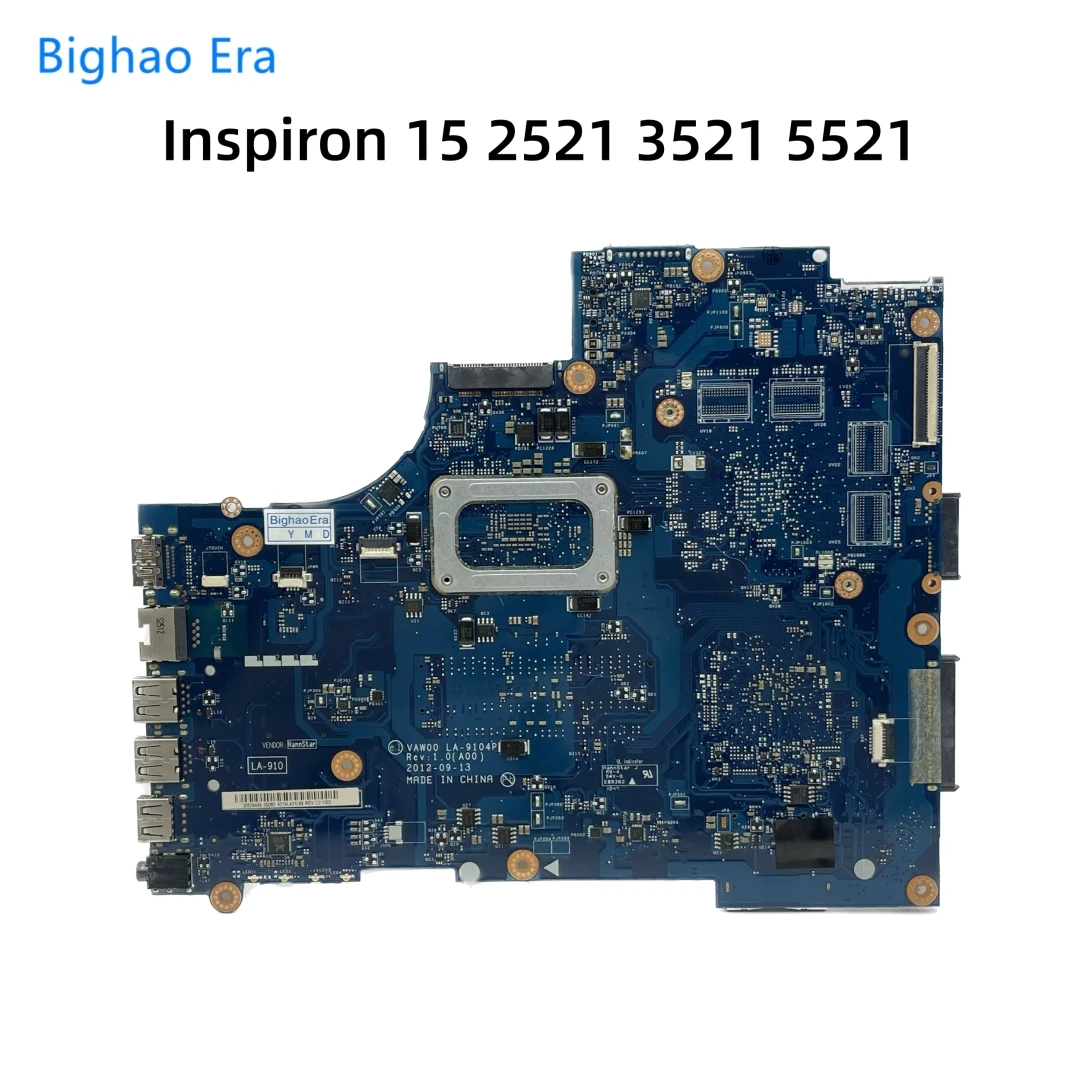 Placa-mãe Portátil para Dell Inspiron 15 3521 2521 5521 1007u I33217u i5 I7-3537u Cpu Uma Ddr3 Cn05yggx La-9104p - Imagem 2