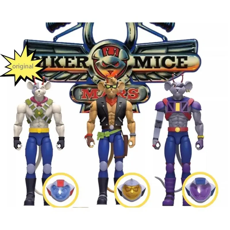 バイカーマイス 7インチ アクションフィギュア　3点セット バイカーマイス 7インチ アクションフィギュア3点セット