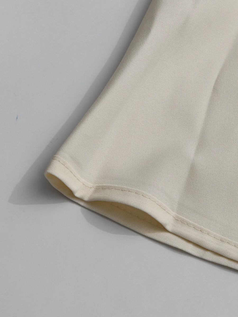 Elegant party look with Spliced Folds Elegant Ruffles Dress plus size women wear