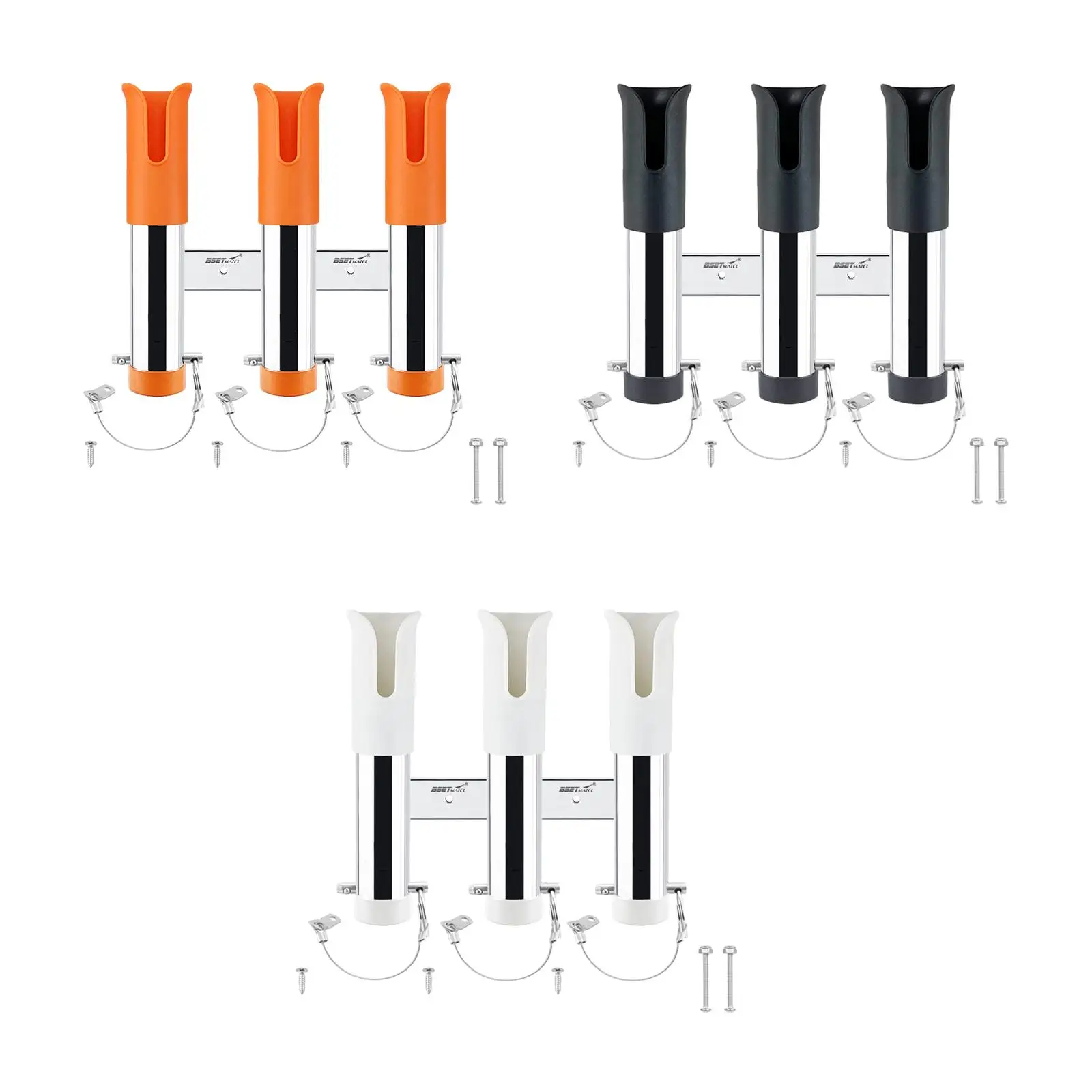 

Fishing Rod Holders Portable Fishing Pole Holder for Garage Boat Cooler