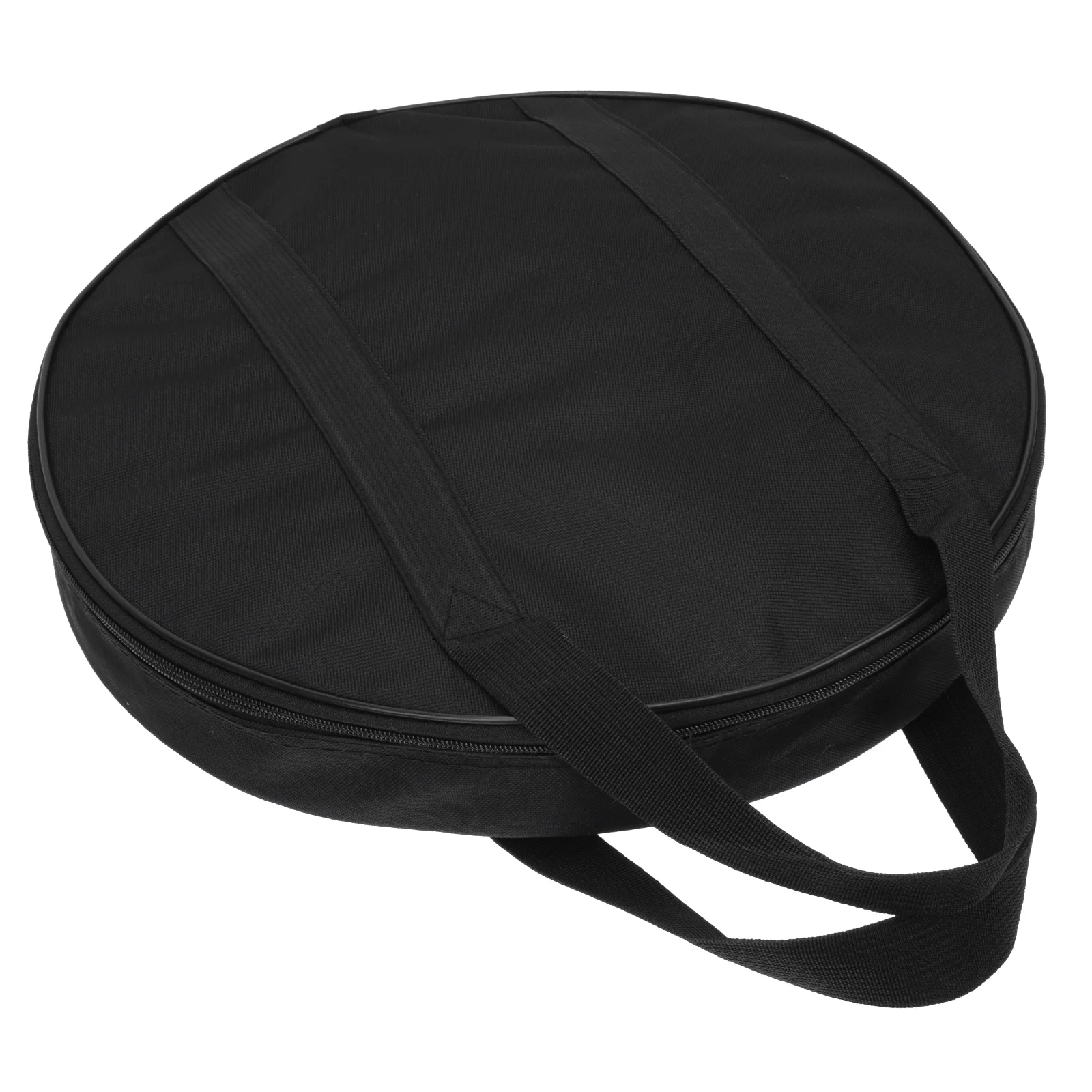 

Thickened Gong Storage Holder Portable Cymbal Protective Bag Black Instrument Pouch With Handle Waterproof Carrying Bag