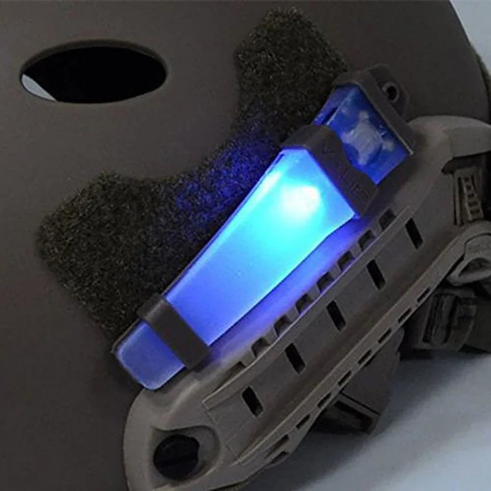Tactical FMA Helmet Safety Flashing Light Survival Signal Light Waterproof for Hunting Hiking Cycling head flashlight
