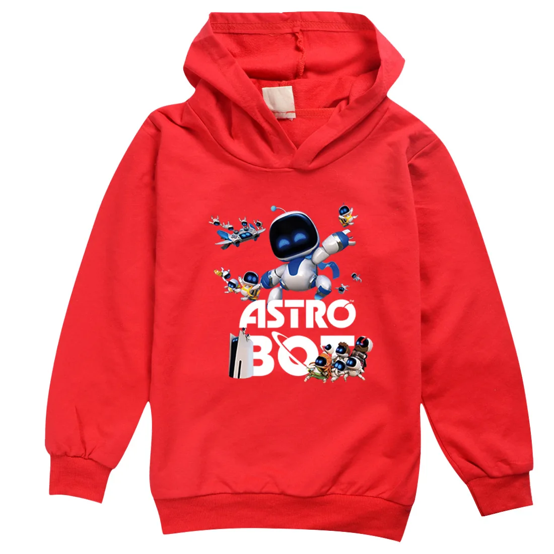 Game Astro Bot Hoodie Kids Comic Clothes for Teens Girl Pullover Long Sleeve Coats Boys Soft Fabric Outerwear Children Clothing 3