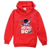 Game Astro Bot Hoodie Kids Comic Clothes for Teens Girl Pullover Long Sleeve Coats Boys Soft Fabric Outerwear Children Clothing 3