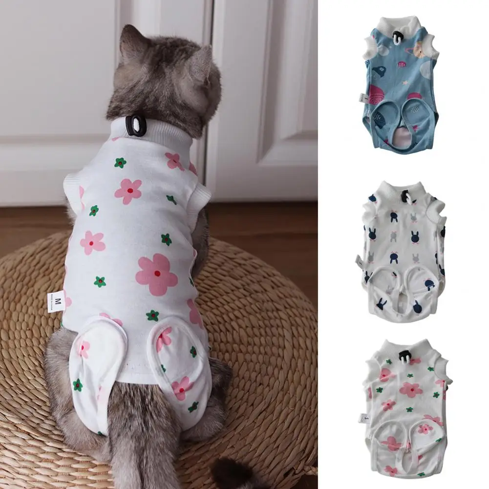 Pet Recovery Cotton Clothing for Recovery, Roupa cirúrgica, Roupa de gato  pós-operatório, Colete para gatinho, Acessórios para gatinho - AliExpress