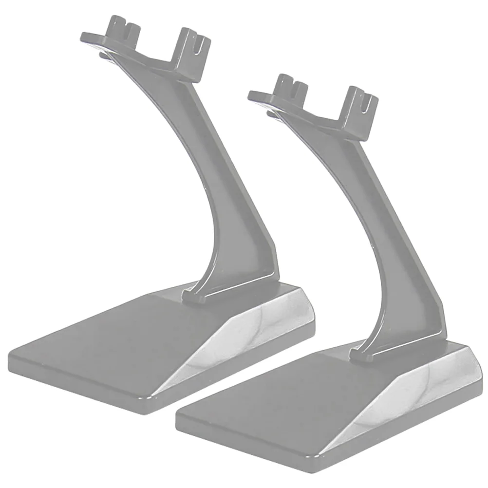 

2 Pcs Aircraft Model Stand Models Show Rack Household Plastic Display Stands Holder Plane