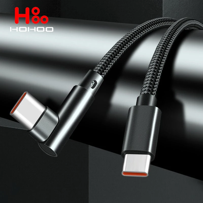 L 엘보우 C-USB C 케이블은 삼성 갤럭시 S23 Ultra 화웨이 mate 40 30 샤오미 Poco Redmi K60 50 40 Note 12 터보 Macbook Air 애플 iPad Pro Air 11 12.9 10.2 4.0 3.0 급속 충전선 PD C-C 케이블에 적용