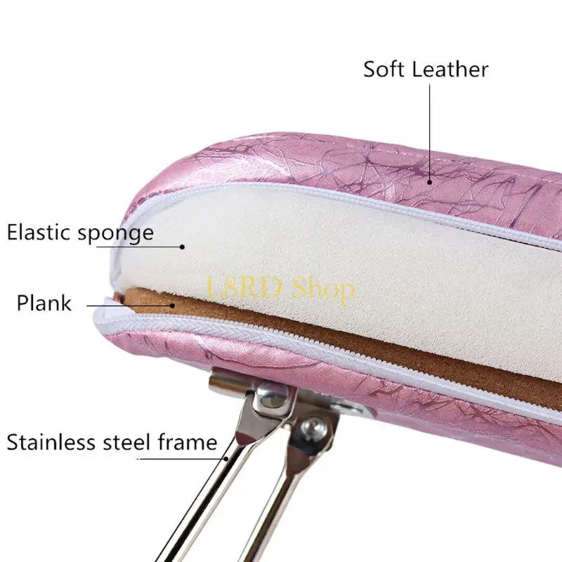 L8RD Arm Rest Cushion Table Desk Station Microfiber Leather Manicure Hand Pillow