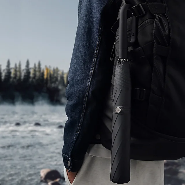 Teljesen Automatikus Esernyő Összecsukható, Nagy Napsütő Uv Ellenálló Utazási Szabadtéri Halászati ​​Kemping 10 Csonttal - Image 3