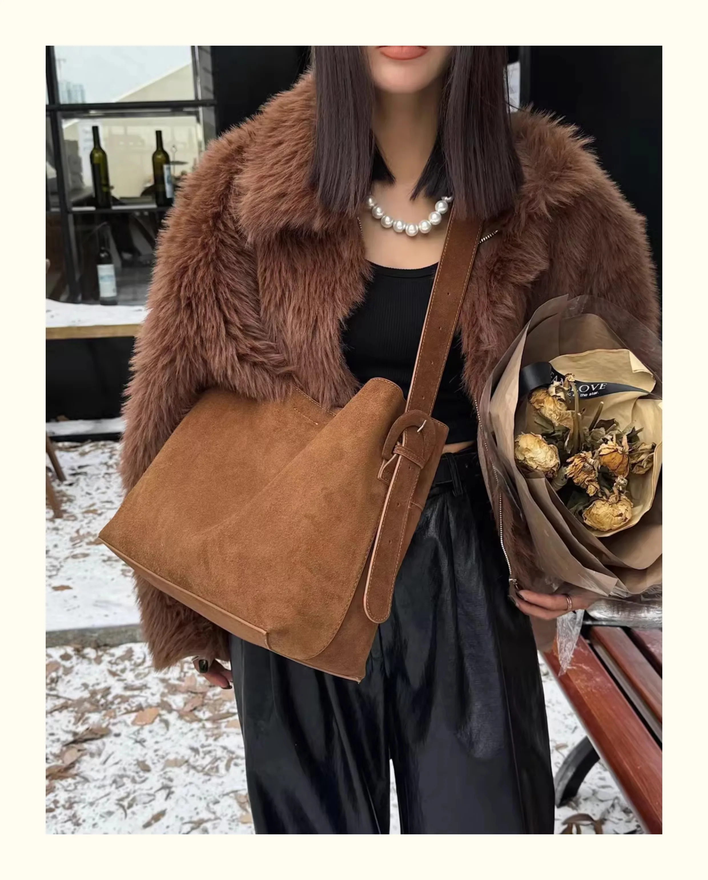 Leather Work Bags For Women