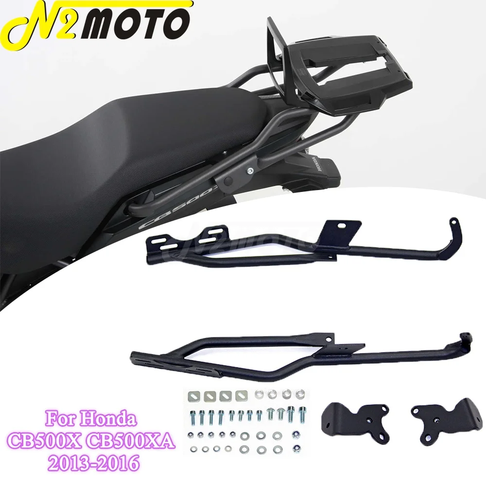 Motorcycle Rear Alurack Luggage Rack Top Box Carrier For Honda CB500X ...