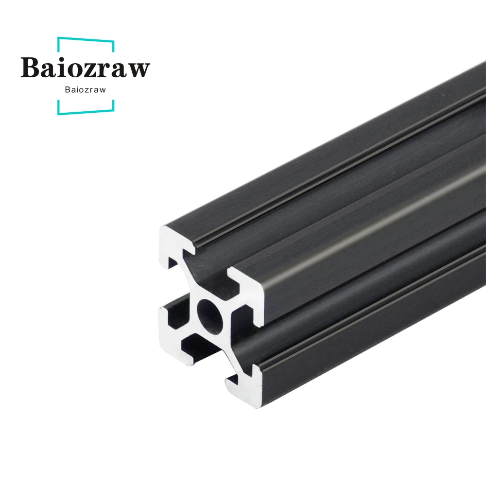 Aluminum Profile 1PCS 100-800mm V slot Aluminum Profile Extrusion For 3D Printer CNC Engraving Machine Shooting Track Woodworking DIY
