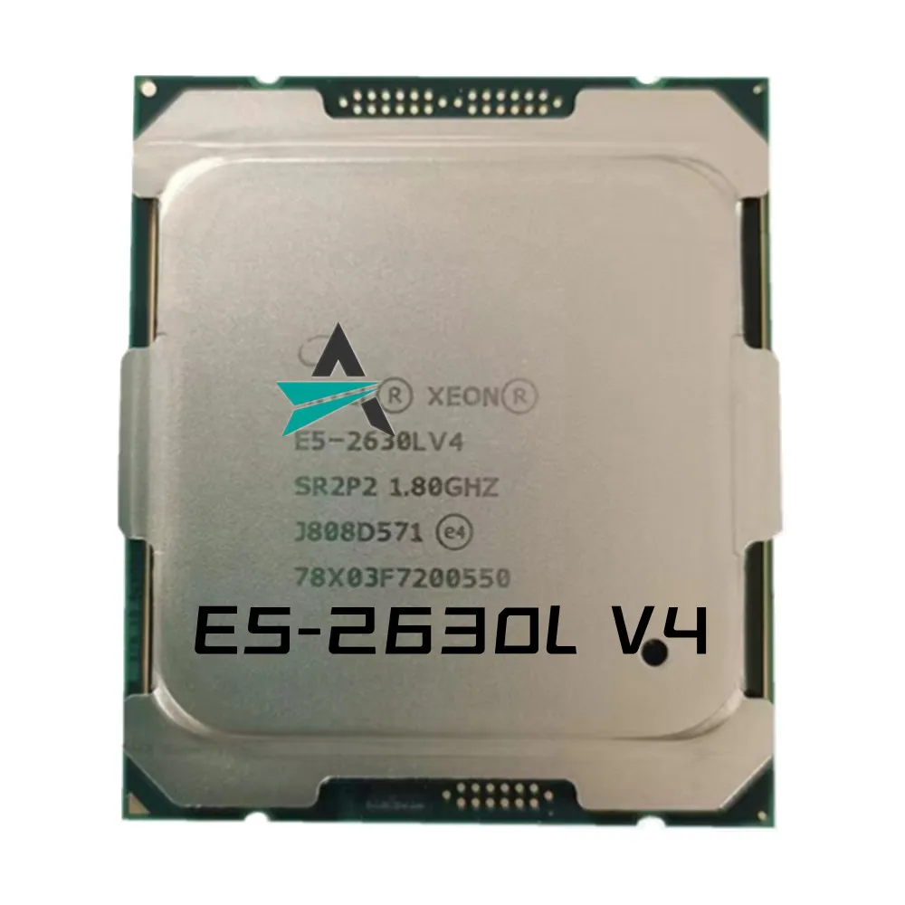 중고 제온 E5 2630L V4 프로세서, 저전력 CPU, 1.80GHz, 10 코어, 25M E5 2630L V4 ...