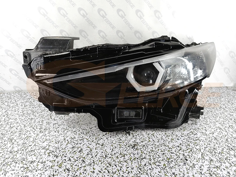 For Mazda 3 Mazda3 Axela BP Ultra Bright LED Angel Eyes Cotton Hex