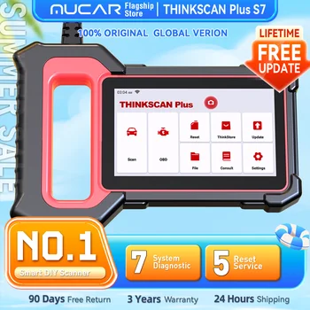 THINKCAR Thinkscan Plus S7 S6 S4 Obd2 Scanner Strumenti diagnostici per auto Automotivo OBD Scanner Strumento di diagnosi automatica fai da te Lettore di codici