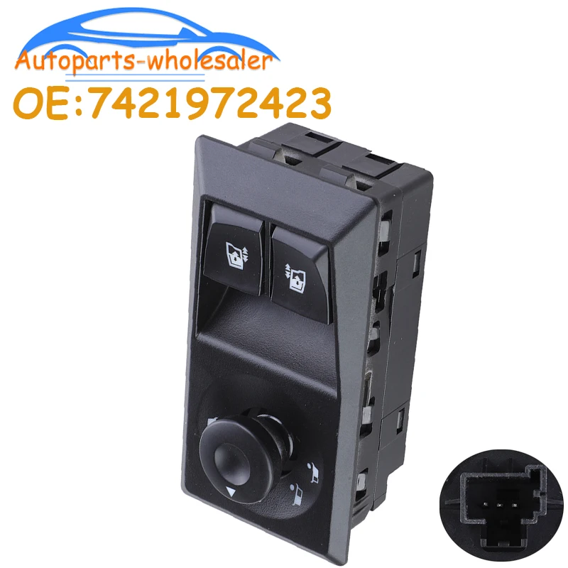 Renault Truck Electric Window Control Switch Button 7421972423 21972423