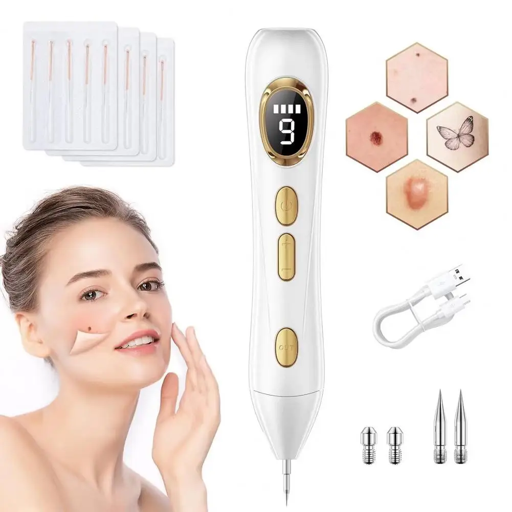 

Painless Skin Tag Remover Pen with 9 Gears Adjustable Portable Skin Tag Removal Kit to Remove Mole Wart & Skin Tag Girls Women H